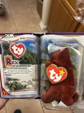 Ty McDonalds Teenie Beanie 1999 Rex The Tyrannosaurus Rex In Original Package