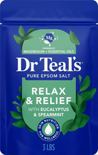 Dr Teal's Epsom Salt Soaking Solution, 3lbs