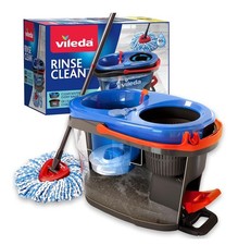 Vileda RinseClean Spin Mop System–Separates Clean/Dirty Water, Easy Wring