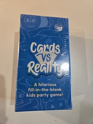 Cards Vs Reality Party Game New In Box Sealed