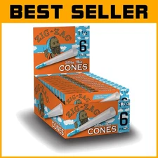 Zig Zag Above the Clouds Pre-Rolled Cones - 144 Count 1¼ Size for Smooth Smoking
