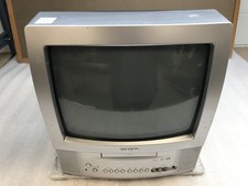 Toshiba MD13P1 13  CRT TV DVD Combo Retro Gaming - No Remote