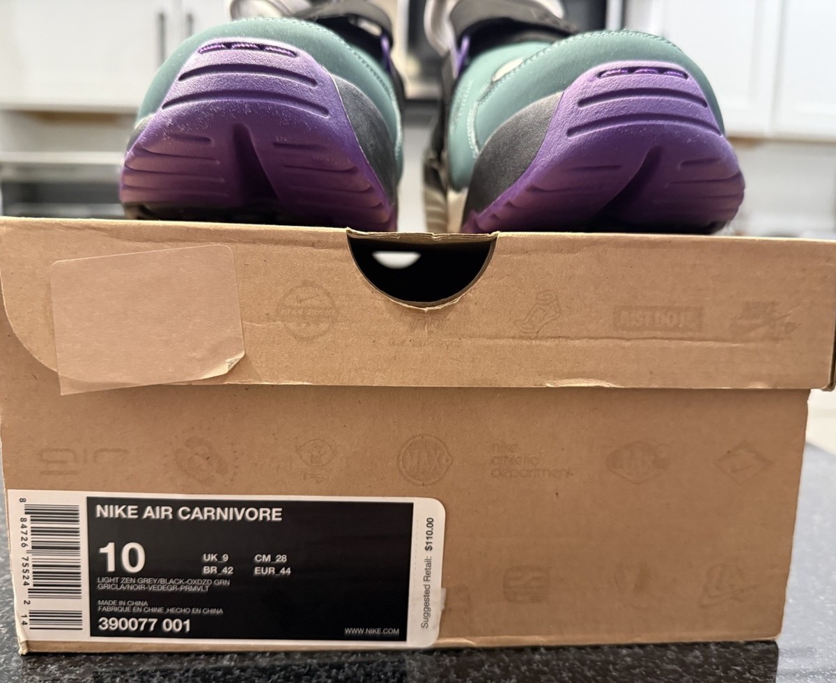 Size 10 - Nike Air Carnivore Light Zen Grey for sale online | eBay