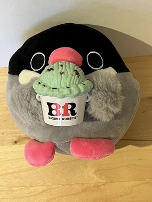Zuru Snackles Penelope der Pinguin weiches Plüschtier 14 cm 5 Zoll Baskin Robbins.
