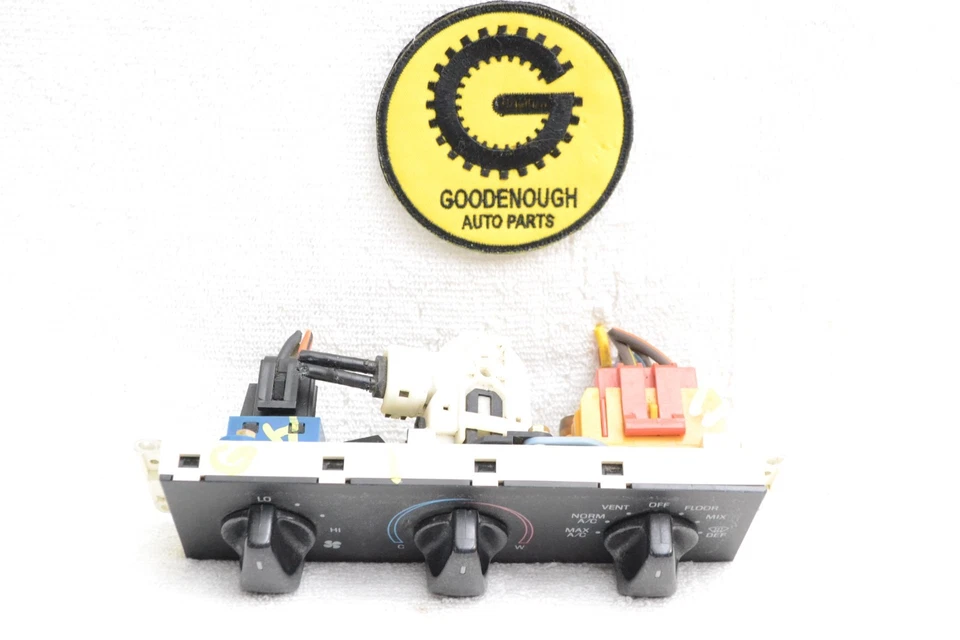 1992-1996 Ford F-150 F-250 Bronco Aquecedor A/C Temperatura Clima Controle Fabricante de Equipamento Original - Imagem 4 de 4