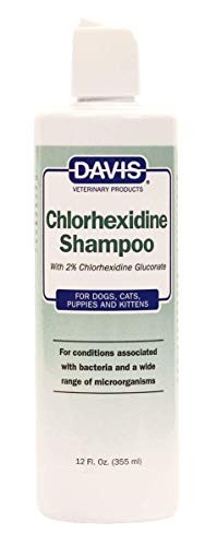 Davis Chlorhexidine Pet Shampoo, 2% Gluconate for Skin Conditions