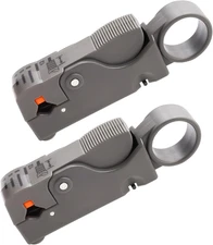 2PCS Coax Coaxial Cable Stripper Cutter Tool for RG59 RG58 RG6 RG11