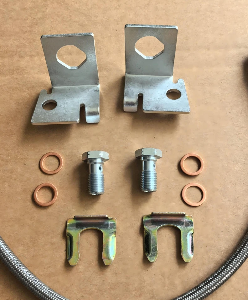 1997-2004 Chevrolet Corvette C5 Z06 Front & Rear Brake Lines Kit SS for Disc Foto 2 de 2