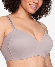 NWT Warner's Women's No Side Effects Underarm-Smoothing Wireless Bra, 36C