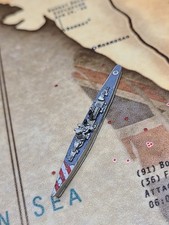 Axis  Allies Painted Pieces - ONE 3D Abruzzi Class Cruiser Italy BATTLE DAMAGE