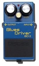 BOSS BD-2 Blues Driver Overdrive Pedal 5070 Tested & Works