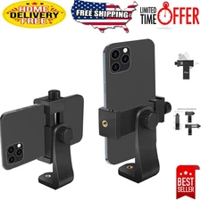 Telescopic Phone Tripod Adapter: Lightweight & Adjustable for All Smartphones