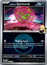 Cynthia's Spiritomb (Poke Ball) Reverse Holo Uncommon Ascended Heroes 133/217 NM
