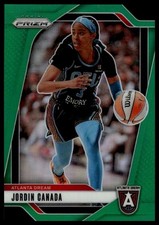 2024 Panini Prizm WNBA #91 Jordin Canada Green Prizms