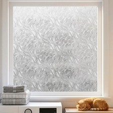 Decorative Window Film Stainded Glass Ocean Waves Privacy Sliding Door Tints ...