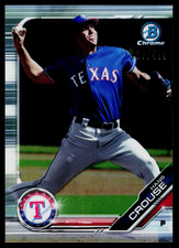 2019 Bowman Chrome #BCP-210 Hans Crouse Prospects Refractor /499