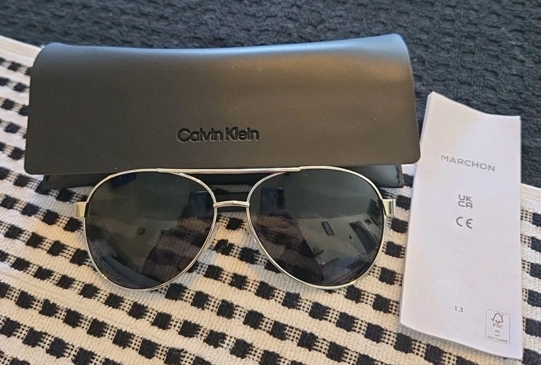 Calvin Klein sunglasses, for man or woman, R7O25 001 62 16 125. SILVER. Calvin Klein Sunglasses in Sunglasses - Walmart.com main image 2