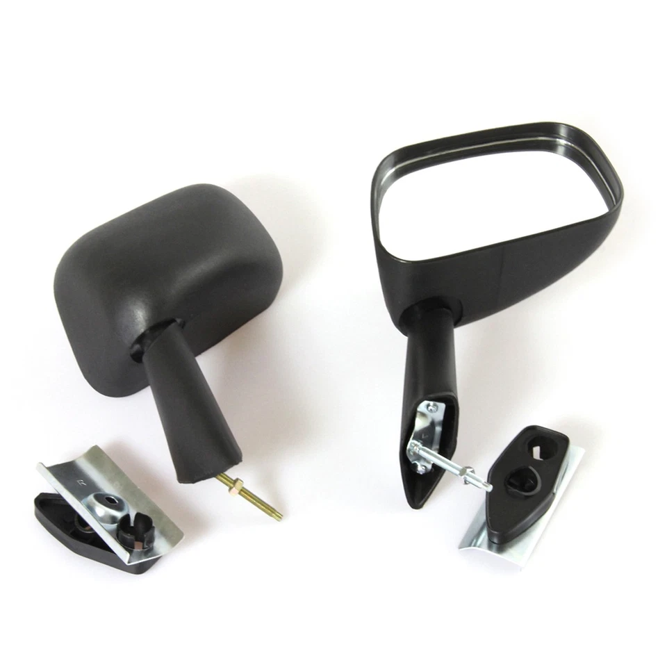 PAR DE ESPEJOS RETROVISORES GUARDABARROS ALA AJUSTE 68-93 DATSUN BLUEBIRD 510 190 1300 1500 710 160B UTE Foto 3 de 4