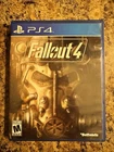 Bethesda Fallout 4 PlayStation 4 PS4 Game Manual Included Case Inserts 2015