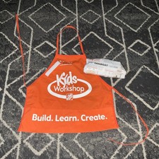 Home Depot Kids Workshop Apron And No Tool Sailboat Kit-sealed Read