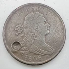 Photo of a 1806-P Half Cent from an eBay listing that sold on Jul 4, 2026