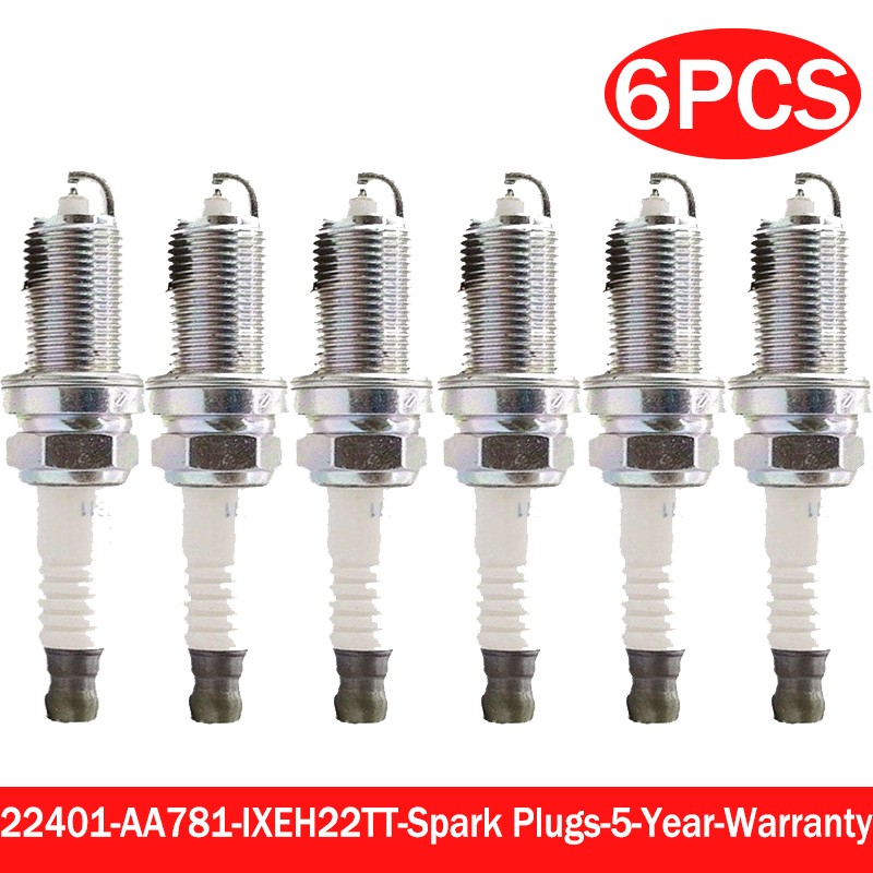 6x New Spark Plugs For Subaru Forester Legacy Outback Impreza 22401AA781
