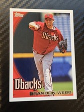 2010 Topps - Brandon Webb #427 Arizona Diamondbacks 