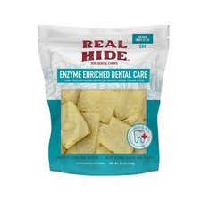 Real Hide  Enzyme Enriched Dental Care Dog 8.5 Ounce Pack of 1 