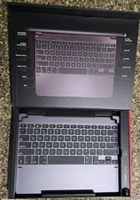 New Brydge Wireless Bluetooth Keyboard w/ Backlit Keys for iPad 12.9 Pro 3rd 4th