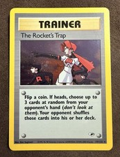 2000 POKÉMON GYM HEROES 19 THE ROCKET’S TRAP-HOLO on eBay