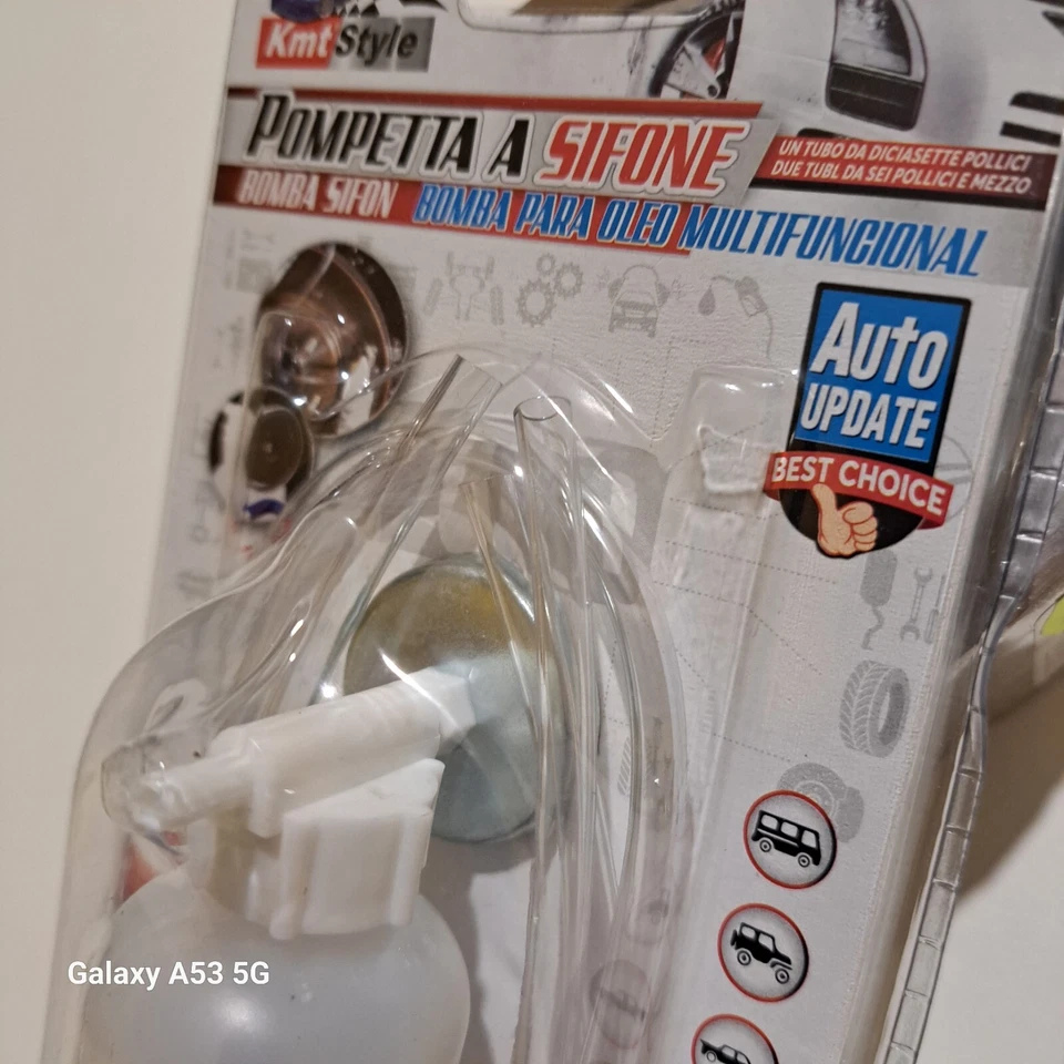 Bomba Completa Spurgo Aceite Frenos Coche Moto Kart Scooter Vespa Ape - Imagen 2 de 4