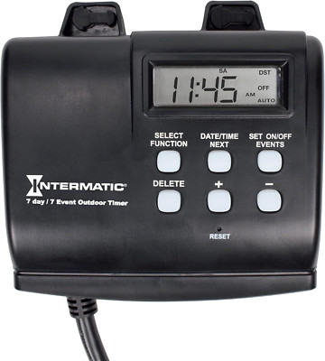 HB880R Outdoor Timer with 7-Day Programming - Astronomic Self-Adjust Timer - Ver