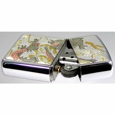 ドラゴンソード　レプリカused品 Zippo Dragon Electroformed Plate Silver Processing Ryu Cool