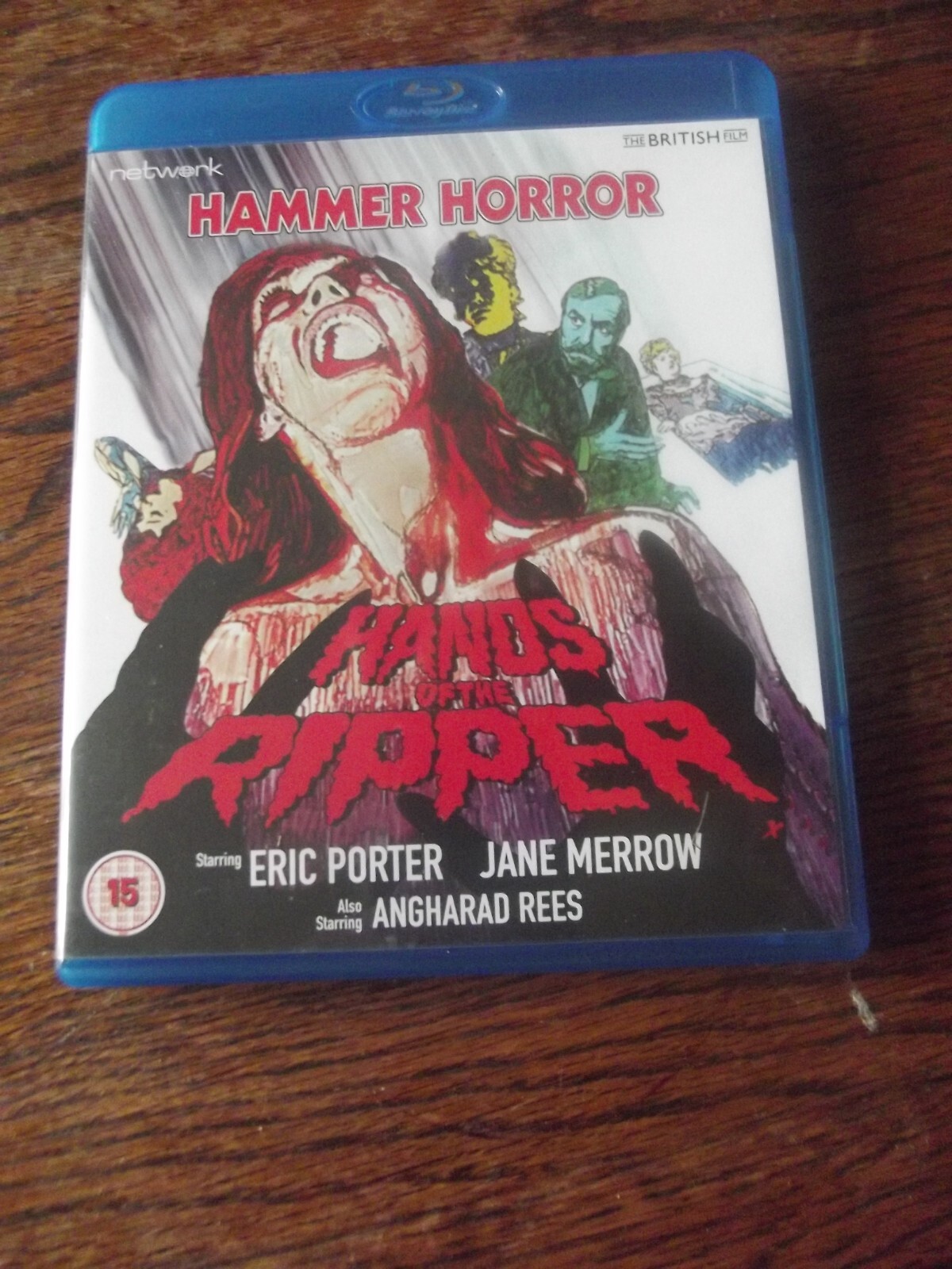 Hands of the Ripper BLU RAY classic british Hammer horror film