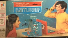 Rare Vintage 1967 Milton Bradley Battleship Board Game Complete Aircraft Carrier