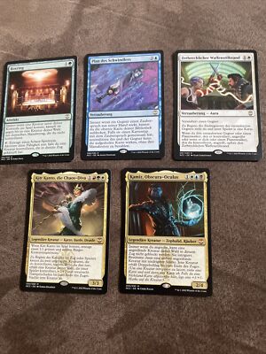 mtg NCC Commander 3 rare 2 Mystic Rare kamiz kitt Deutsch