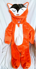 Michley Orange Fox Toddler Halloween Costume Size 90 12-18 Months One Piece