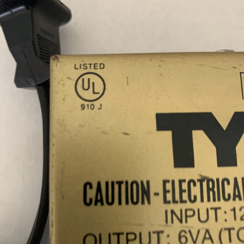 TYCO MODEL #899V RAILROAD TRAIN TRANSFORMER CONTROLLER HO TRAIN - Image 3 of 4