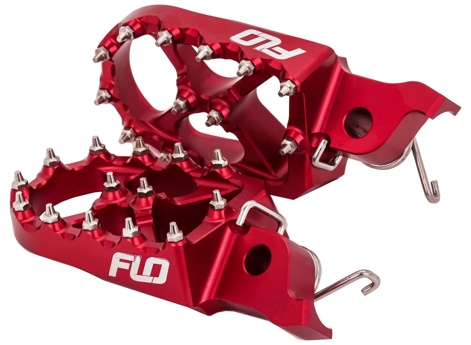 HONDA CRF450R CRF250R Flo Motorsports Wide Pro Series estriberas Foto 2 de 4
