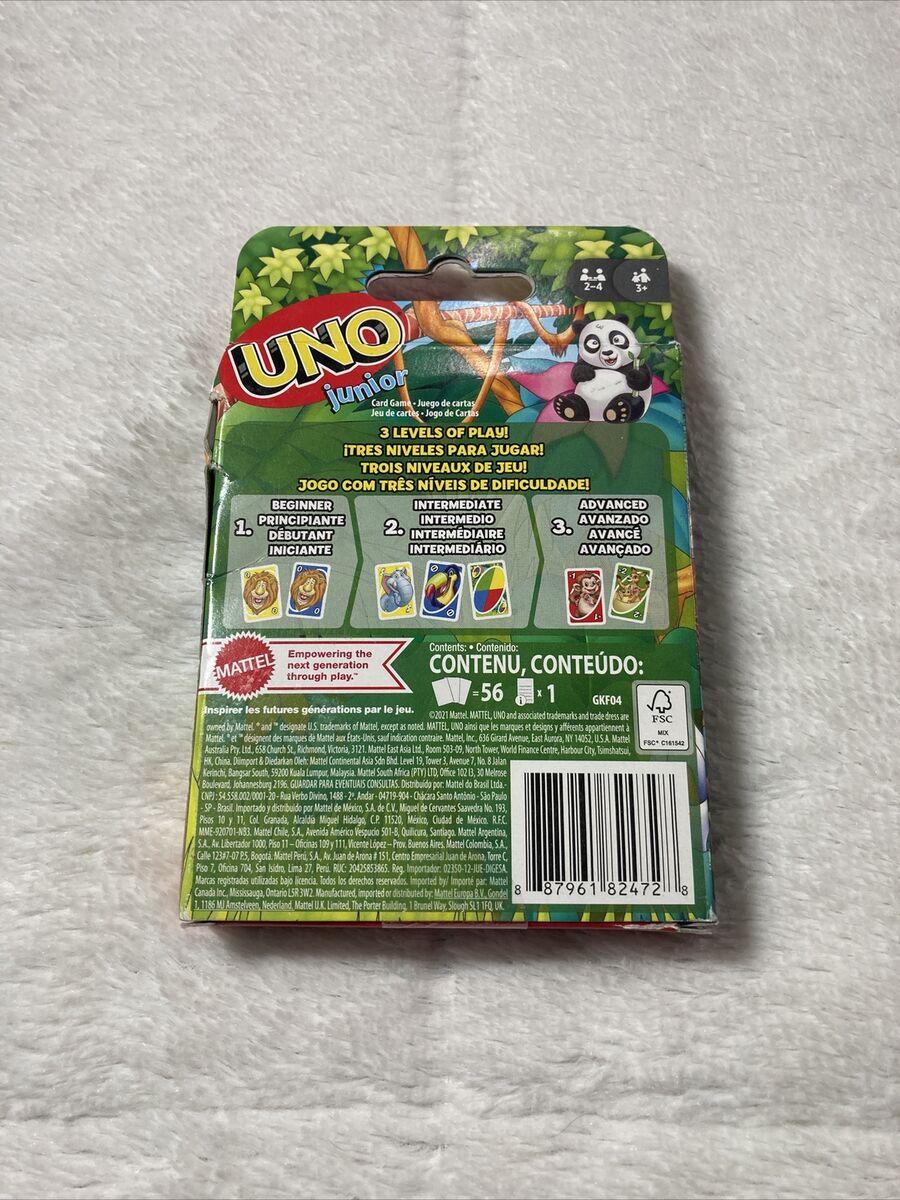 Mattel Games - UNO júnior - Jogo de cartas