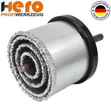 Fliesen Lochschneider HM Bohrkrone 6tlg. Satz 33/53/67/73 mm Dosenbohrer HERO