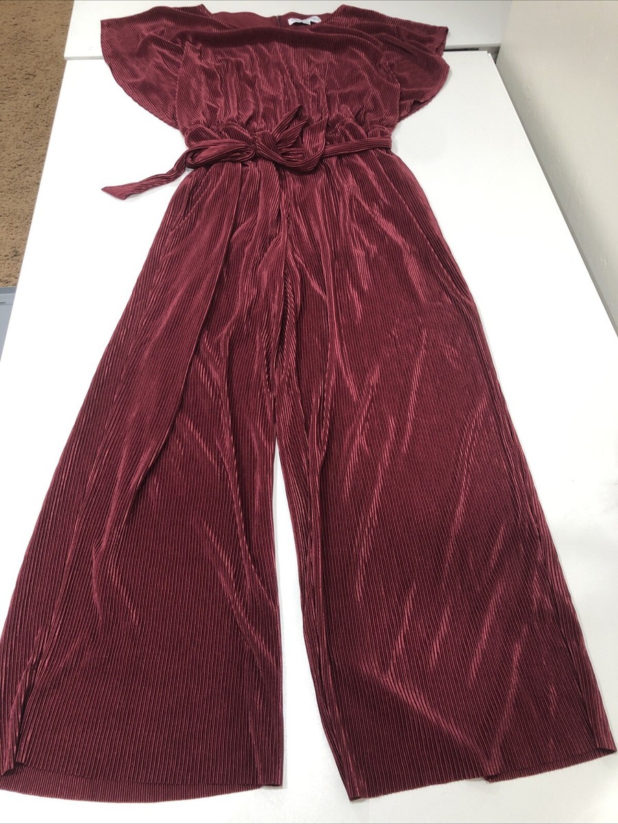 Emma & Michele Jumpsuit Wine 2XL | eBay