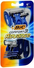 Bic Comfort 3 Advance Razor 4 Razors