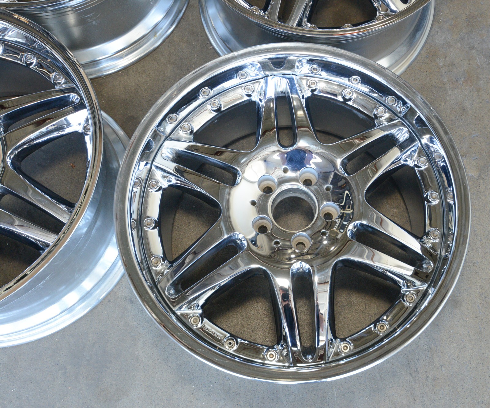 Crome Brabus Monoblock 4 19x8.5 and 19x10