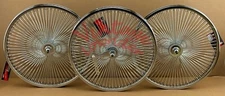 SCHWINN STYLE TRIKE, 20" DAYTON LOWRIDER WHEELS 144 SPOKES, 2 FRONT OR 1 COASTER