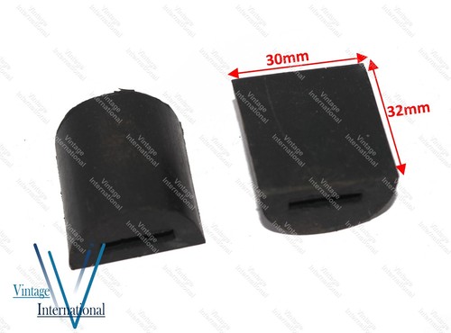 Par de tampones de panel lateral para scooter Lambretta con clips @US - Imagen 5 de 6
