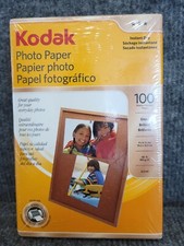 Kodak Photo Paper Gloss 100 Sheets 4X6" Instant Dry