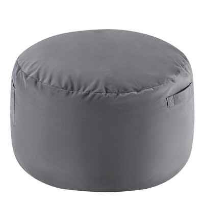 Bean Bag Sofa Living Room Chair Memory Sponge Filling Removable Protect Cover