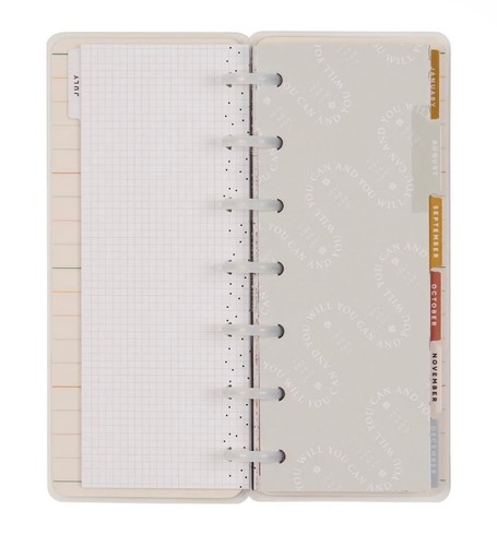 Happy Planner Spring Fields SKINNY MINI LAYOUT Planner 12 Months July 2025 - 第 7/10 張圖片