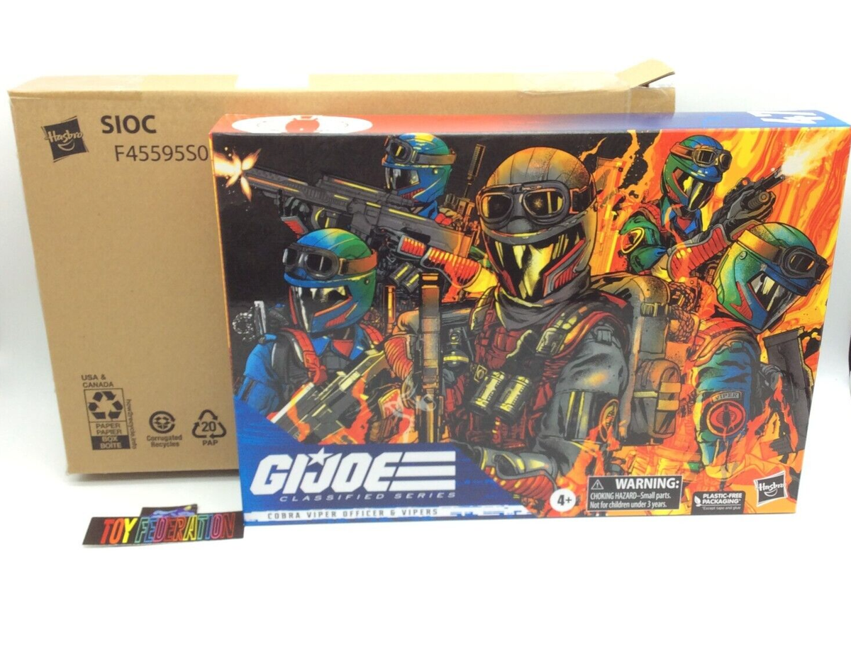 G.I. JOE Classified COBRA VIPER OFFICER & VIPERS 3-PACK 2022 Troop